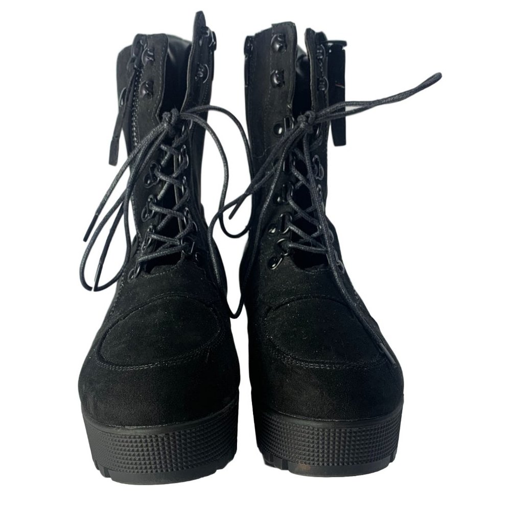 Black Chunky Boots